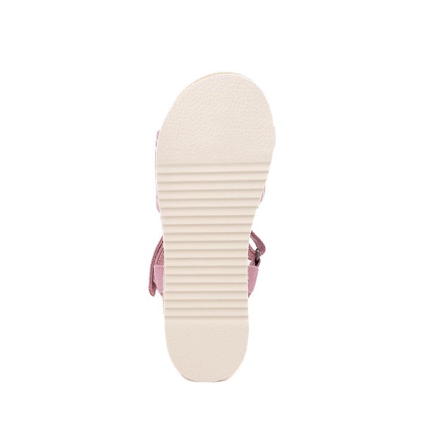 alternate view TOMS Diana Platform Sandal - Little Kid / Big Kid - Cosmic Pink / Iridescent LeopardALT3