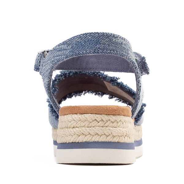 alternate view TOMS Diana Platform Sandal - Little Kid / Big Kid - Dark SkyALT4
