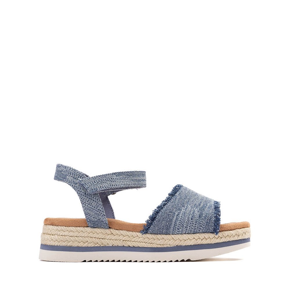TOMS Diana Platform Sandal - Little Kid / Big Kid - Dark Sky