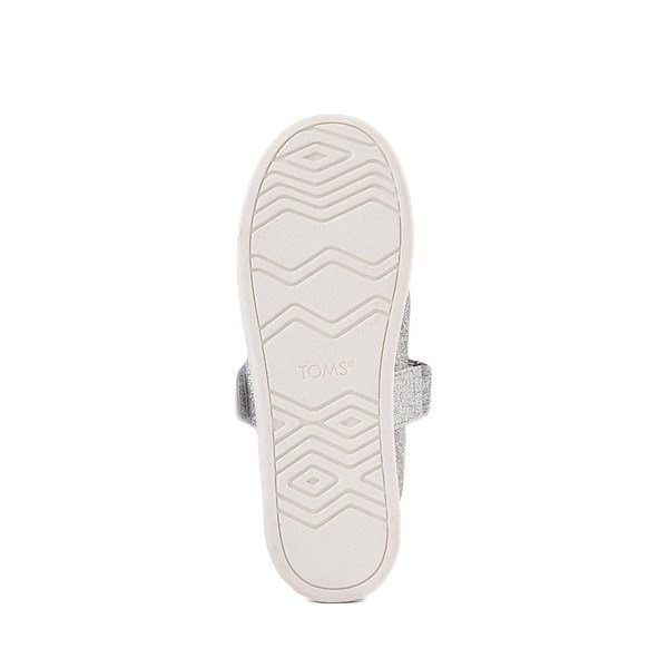 alternate view TOMS Nora Mary Jane Casual Shoe - Little Kid / Big Kid - Silver Iridescent GlimmerALT3