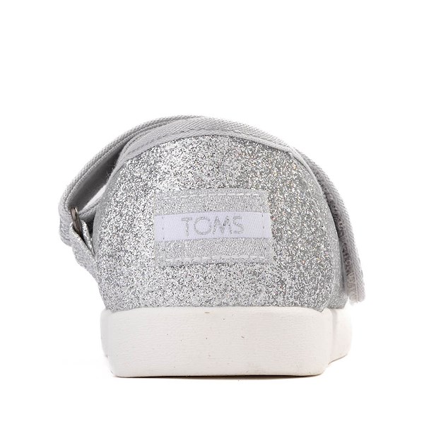 alternate view TOMS Nora Mary Jane Casual Shoe - Little Kid / Big Kid - Silver Iridescent GlimmerALT4