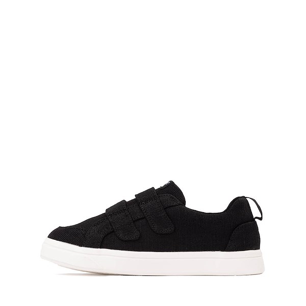 alternate view TOMS Cruz Double Strap Sneaker - Little Kid / Big Kid - BlackALT1
