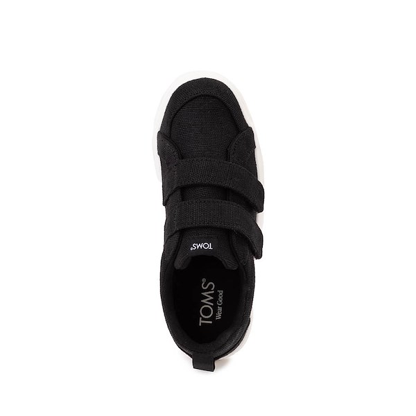 alternate view TOMS Cruz Double Strap Sneaker - Little Kid / Big Kid - BlackALT2