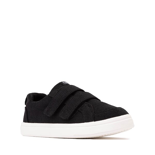 alternate view TOMS Cruz Double Strap Sneaker - Little Kid / Big Kid - BlackALT5