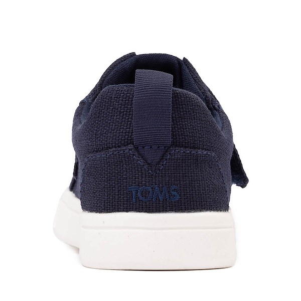 alternate view TOMS Cruz Double Strap Sneaker - Little Kid / Big Kid - NavyALT4