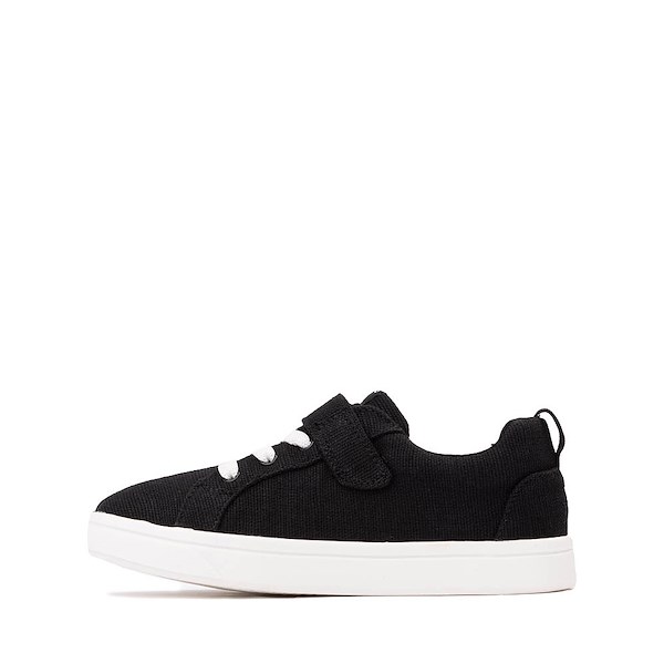 alternate view TOMS Cruz Lace-Up Sneaker - Little Kid / Big Kid - BlackALT1