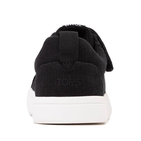 alternate view TOMS Cruz Lace-Up Sneaker - Little Kid / Big Kid - BlackALT4