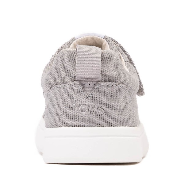 alternate view TOMS Cruz Lace-Up Sneaker - Little Kid / Big Kid - GreyALT4