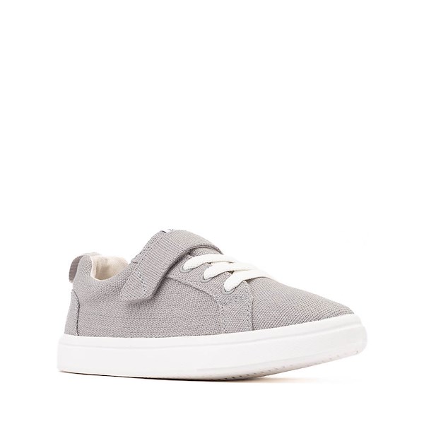 alternate view TOMS Cruz Lace-Up Sneaker - Little Kid / Big Kid - GreyALT5
