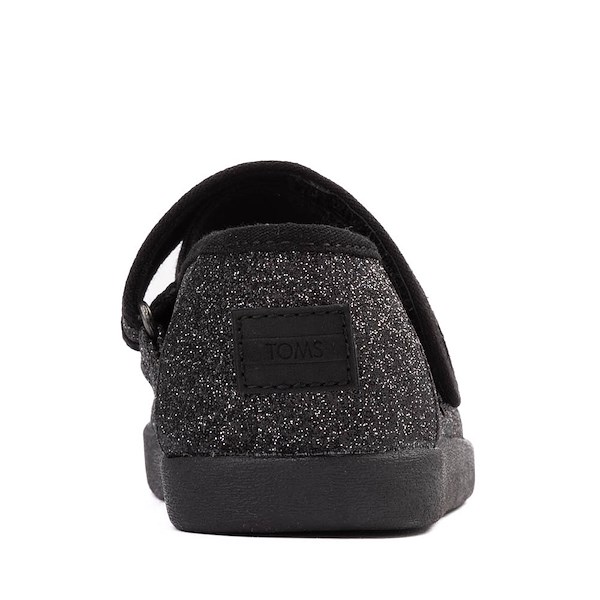 alternate view TOMS Nora Mary Jane Casual Shoe - Baby / Toddler / Little Kid - Black Iridescent GlimmerALT4