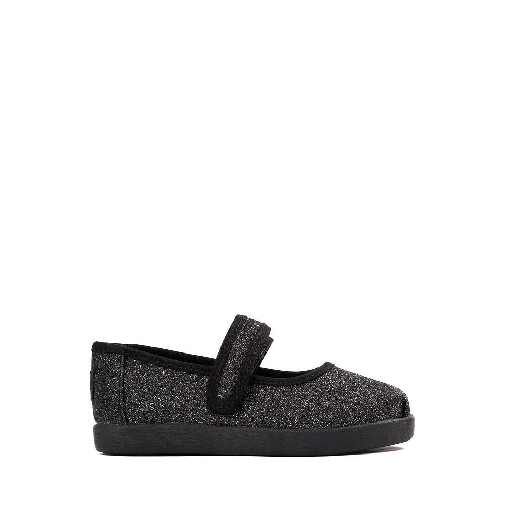 TOMS Nora Mary Jane Casual Shoe - Baby / Toddler / Little Kid - Black Iridescent Glimmer