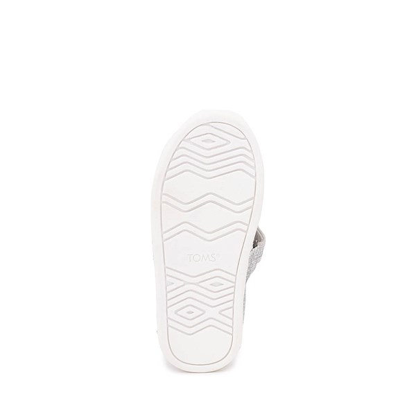 alternate view TOMS Nora Mary Jane Casual Shoe - Baby / Toddler / Little Kid - Silver Iridescent GlimmerALT3