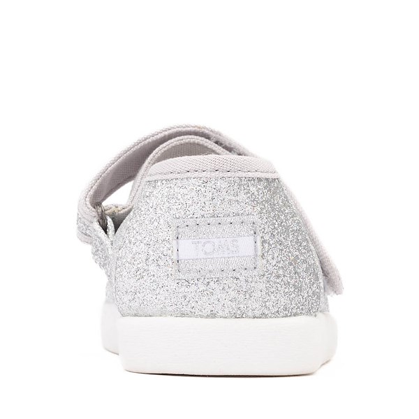 alternate view TOMS Nora Mary Jane Casual Shoe - Baby / Toddler / Little Kid - Silver Iridescent GlimmerALT4