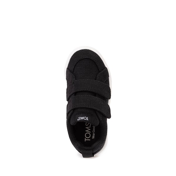 alternate view TOMS Cruz Double Strap Sneaker - Baby / Toddler / Little Kid - BlackALT2