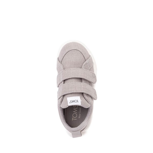 alternate view TOMS Cruz Double Strap Sneaker - Baby / Toddler / Little Kid - Drizzle GreyALT2