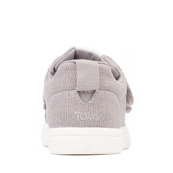 alternate view TOMS Cruz Double Strap Sneaker - Baby / Toddler / Little Kid - Drizzle GreyALT4