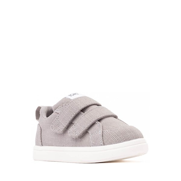 alternate view TOMS Cruz Double Strap Sneaker - Baby / Toddler / Little Kid - Drizzle GreyALT5