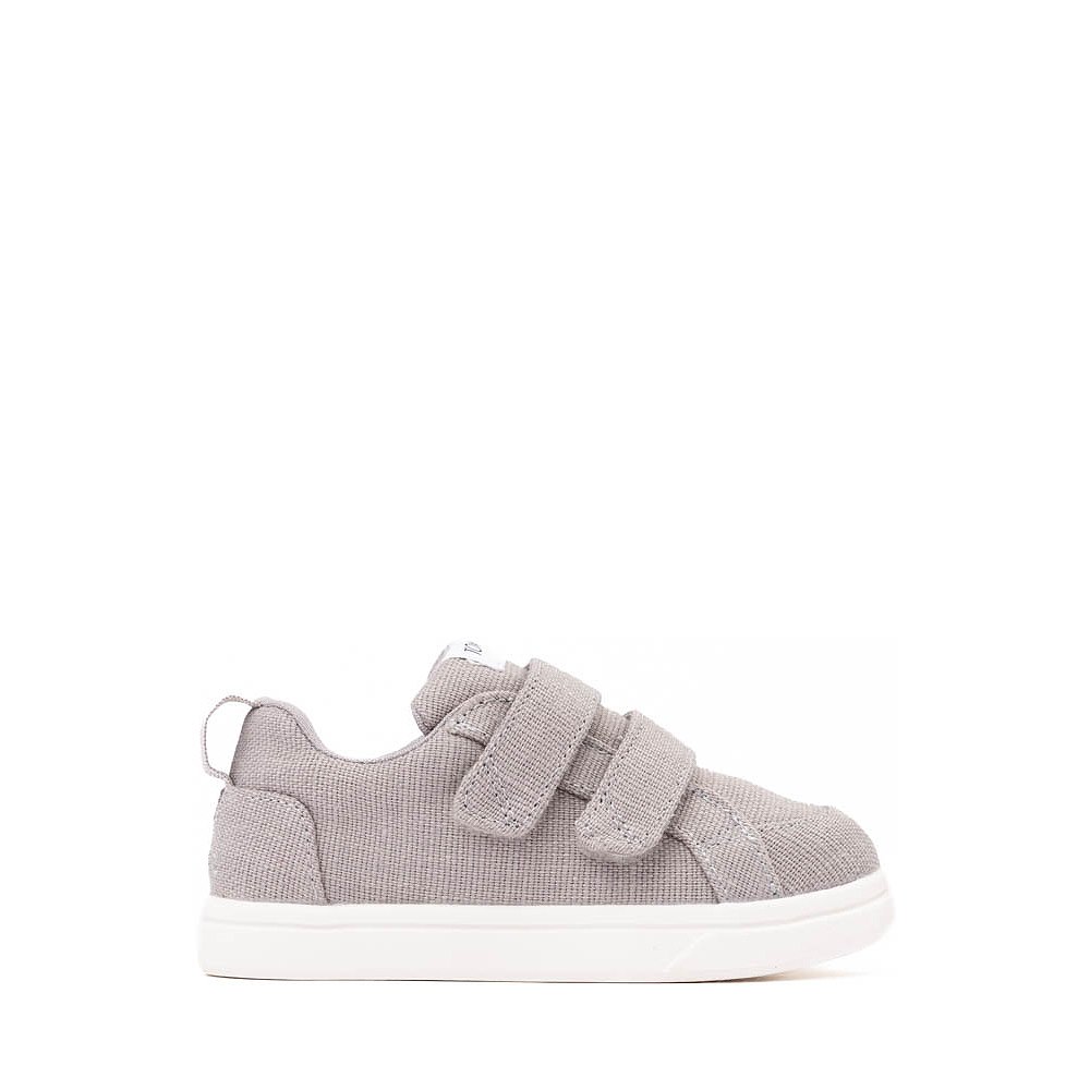 TOMS Cruz Double Strap Sneaker - Baby / Toddler / Little Kid - Drizzle Grey