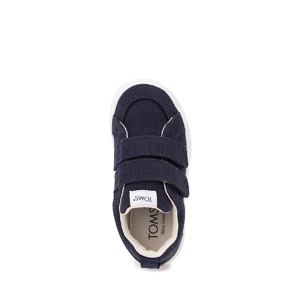 alternate view TOMS Cruz Double Strap Sneaker - Baby / Toddler / Little Kid - NavyALT2