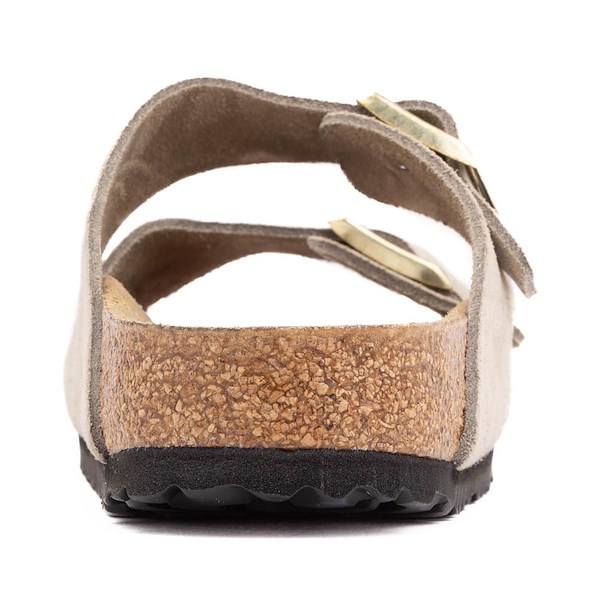 alternate view Womens Birkenstock Arizona Slide Sandal - Shimmering TaupeALT4