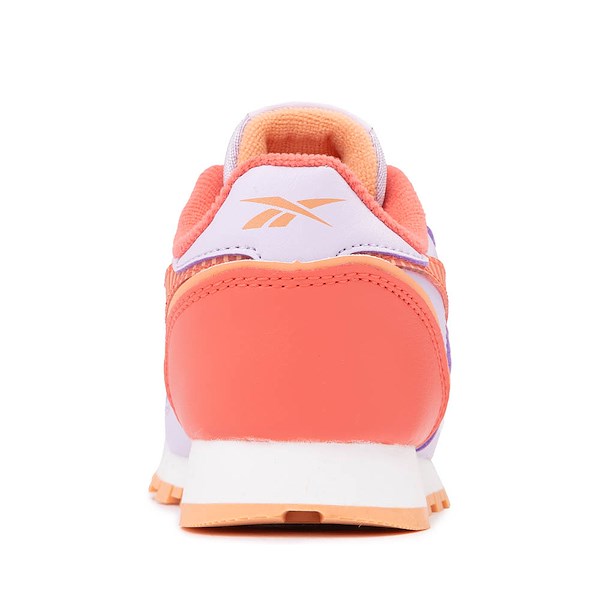 alternate view Reebok Classic Leather Step 'n' Flash Athletic Shoe - Little Kid - Sunset Coral / OrangeALT4