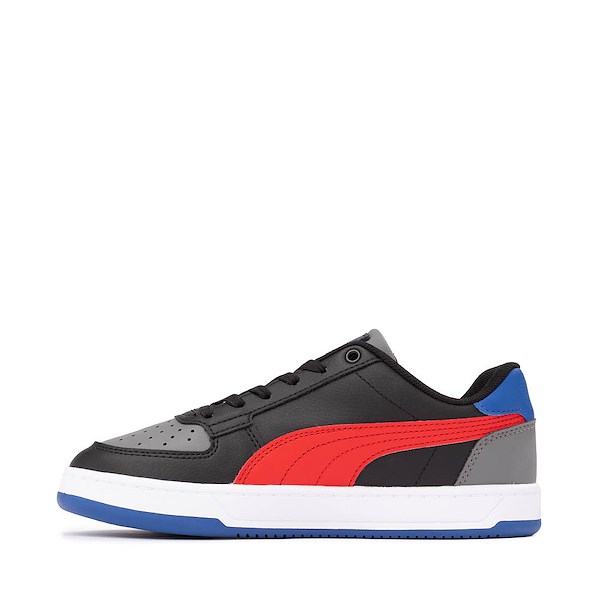 alternate view PUMA Caven 2.0 Athletic Shoe - Big Kid - Black / Red / Dark GrayALT1