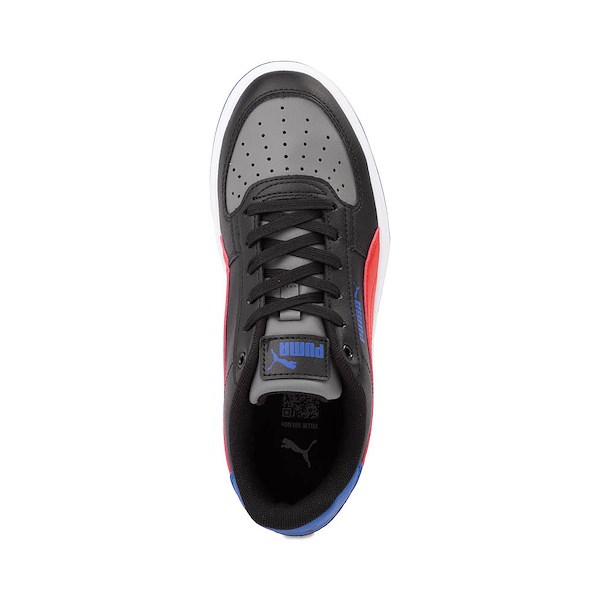 alternate view PUMA Caven 2.0 Athletic Shoe - Big Kid - Black / Red / Dark GrayALT2
