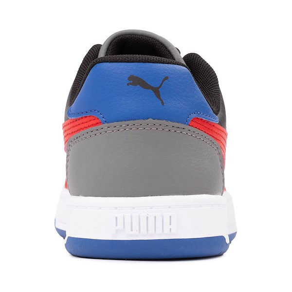 alternate view PUMA Caven 2.0 Athletic Shoe - Big Kid - Black / Red / Dark GrayALT4
