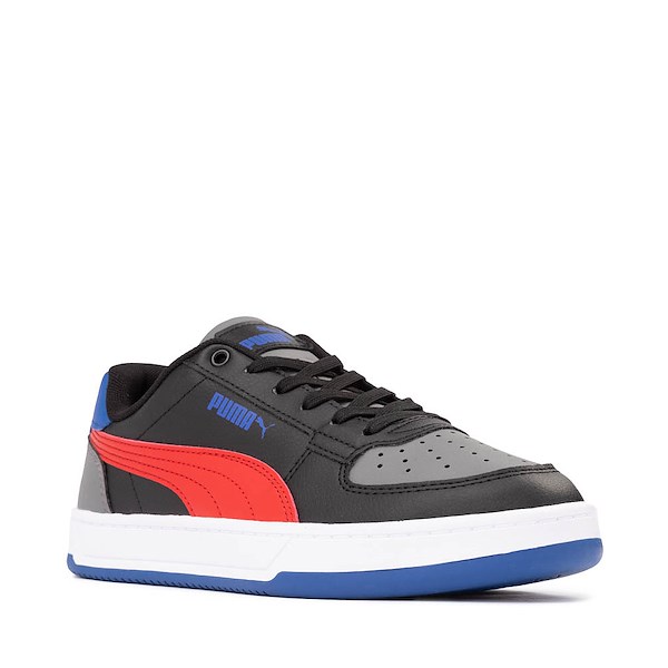 alternate view PUMA Caven 2.0 Athletic Shoe - Big Kid - Black / Red / Dark GrayALT5