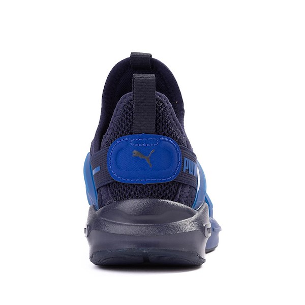 alternate view PUMA Softride Enzo 5 Alternate Closure Athletic Shoe - Little Kid / Big Kid - Navy / BlueALT4