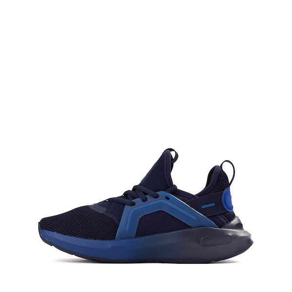 alternate view PUMA Softride Enzo 5 Athletic Shoe - Big Kid - Navy / BlueALT1