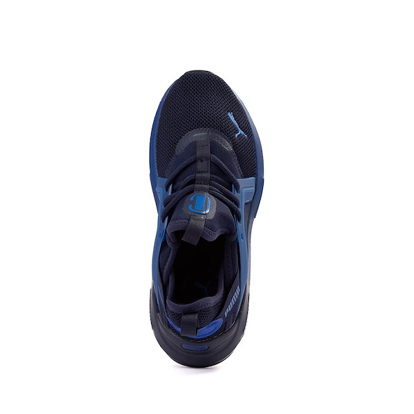 alternate view PUMA Softride Enzo 5 Athletic Shoe - Big Kid - Navy / BlueALT2