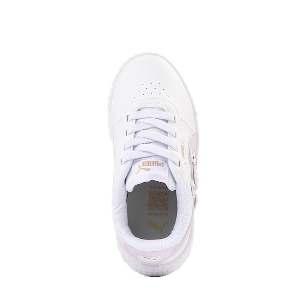 alternate view PUMA Carina 3.0 First Blossom Athletic Shoe - Little Kid / Big Kid - White / Lilac FrostALT2