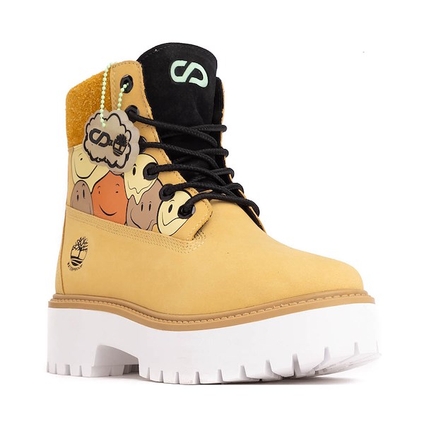 alternate view Womens Timberland Stone Street 6" Boot - WheatALT5