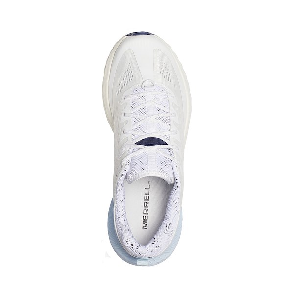 alternate view Womens Merrell Agility Peak 5 Running Shoe - Chalk / IceALT2