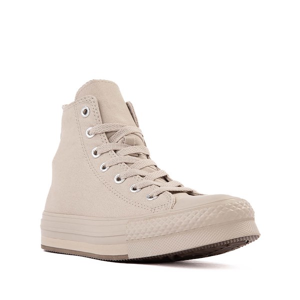 alternate view Converse Chuck Taylor All Star Lift High-Top Sneaker - Big Kid - Papyrus MonochromeALT5