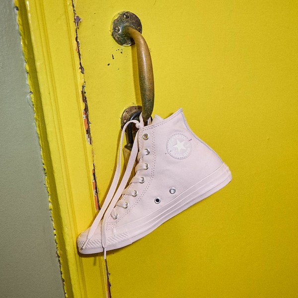 alternate view Converse Chuck Taylor All Star High-Top Sneaker - Big Kid - Shy Flamingo MonochromeHERO