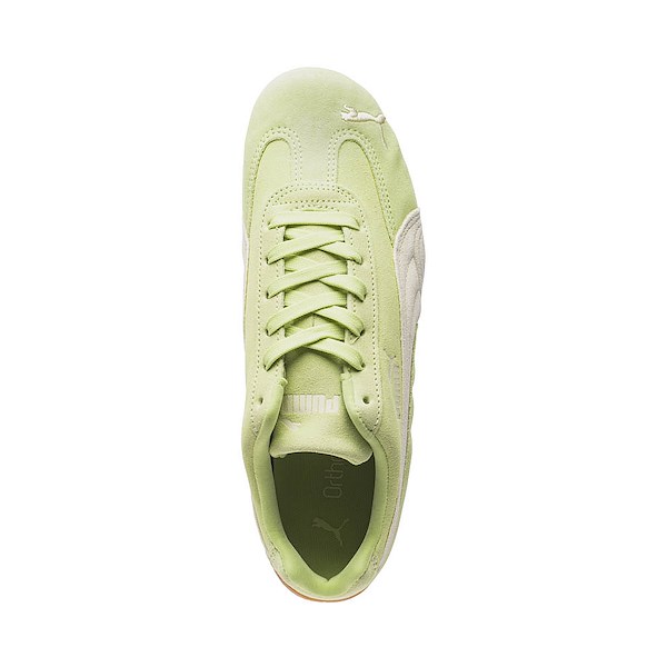 alternate view Womens PUMA Speedcat OG Athletic Shoe - Pistachio Green / Warm WhiteALT2