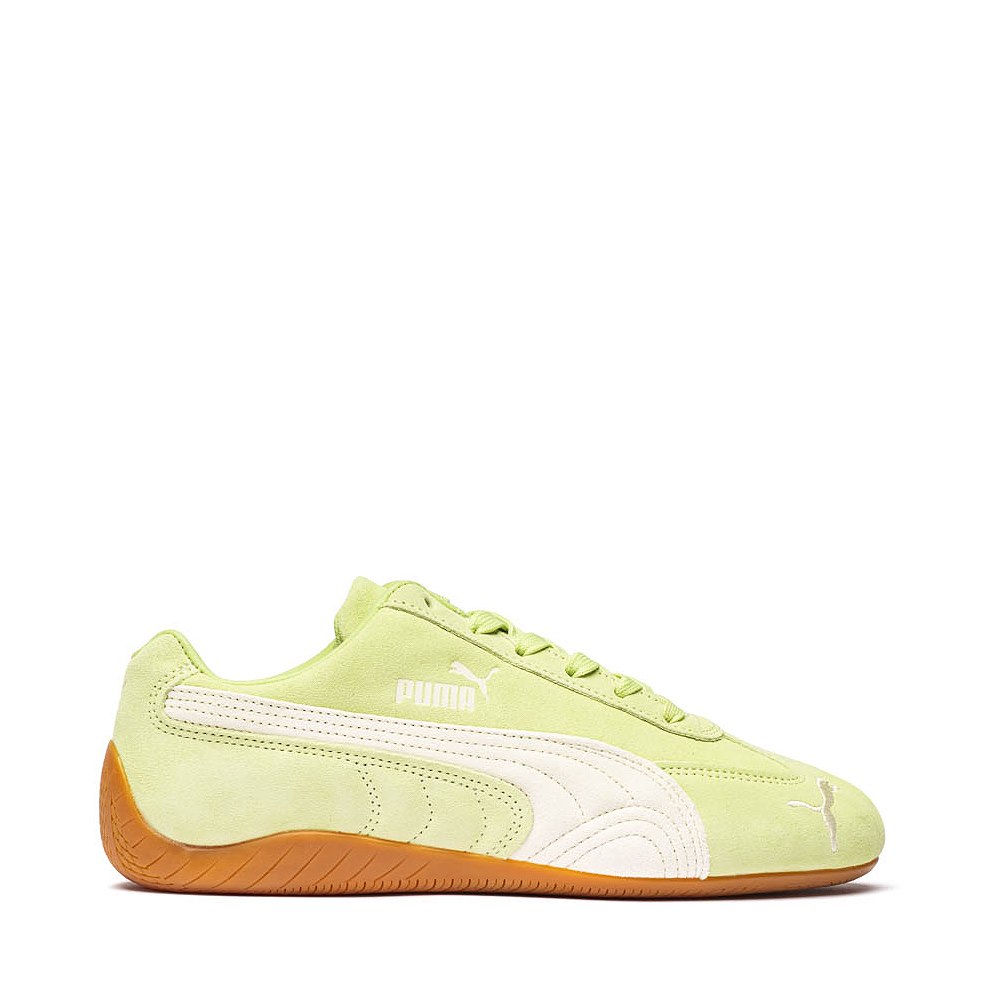 Womens PUMA Speedcat OG Athletic Shoe - Pistachio Green / Warm White