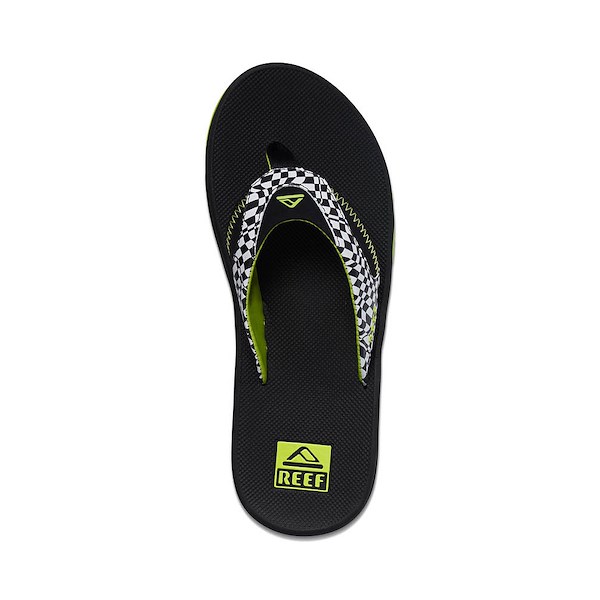 alternate view Mens Reef Fanning Sandal - Swell CheckersALT2