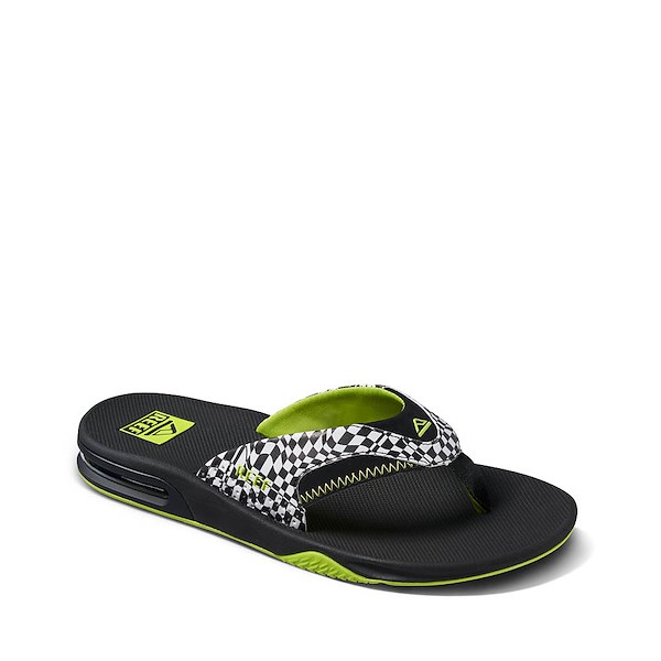 alternate view Mens Reef Fanning Sandal - Swell CheckersALT5