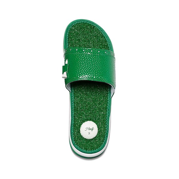 alternate view Mens Reef Mulligan Slide Sandal - GreenALT2
