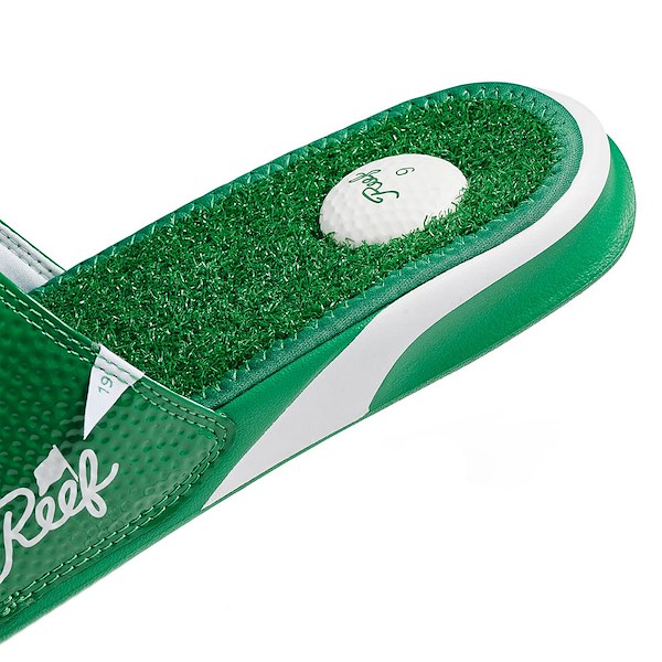 alternate view Mens Reef Mulligan Slide Sandal - GreenALT4