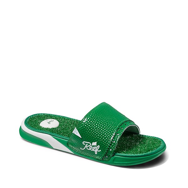 alternate view Mens Reef Mulligan Slide Sandal - GreenALT5