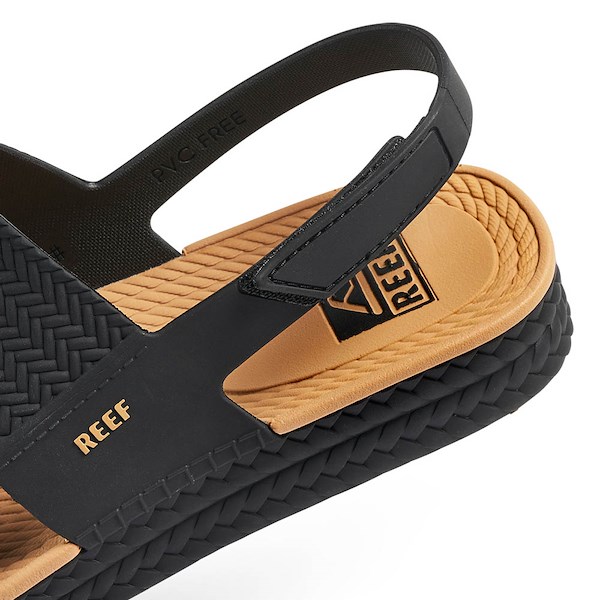 alternate view Womens Reef Water Vista Sandal - Black / TanALT4