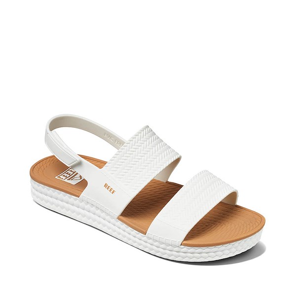 alternate view Womens Reef Water Vista Sandal - White / TanALT5