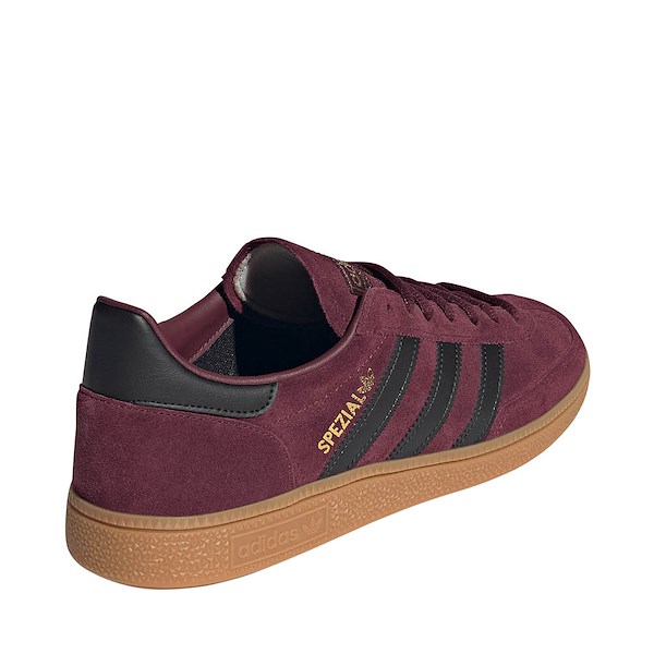 alternate view Mens adidas Handball Spezial Athletic Shoe - Maroon / Core Black / Gold MetallicALT4
