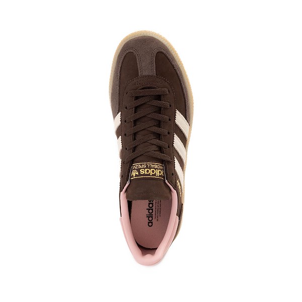 alternate view Womens adidas Handball Spezial Athletic Shoe - Dark Brown / Alumina / Wonder MauveALT2
