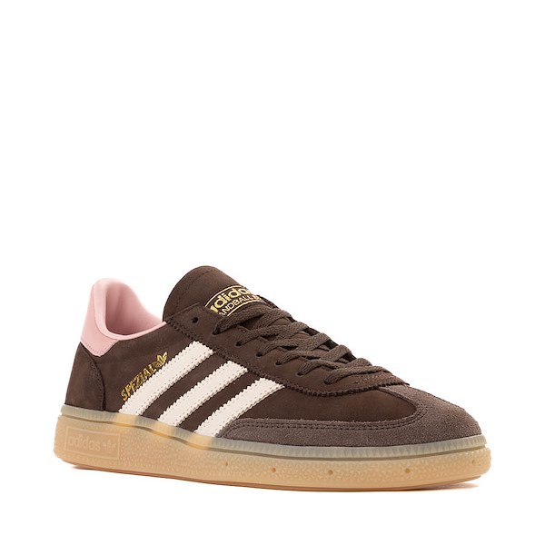 alternate view Womens adidas Handball Spezial Athletic Shoe - Dark Brown / Alumina / Wonder MauveALT5