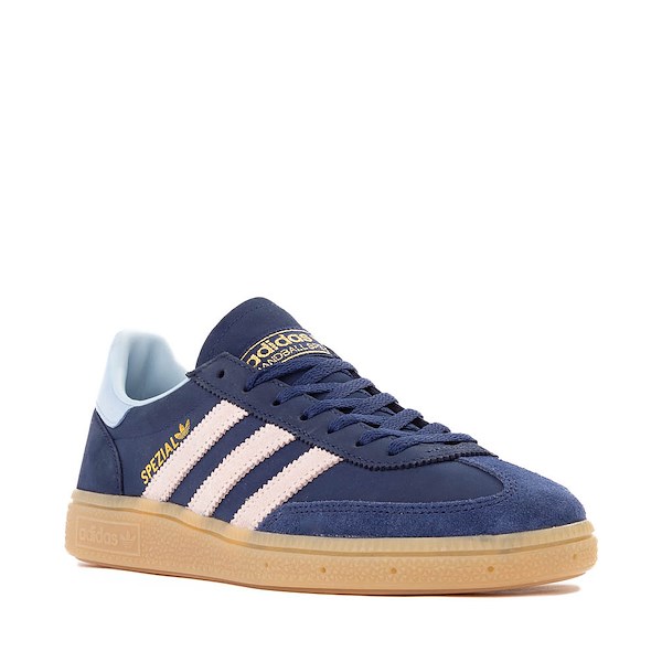 alternate view Womens adidas Handball Spezial Athletic Shoe - Dark Blue / Wonder Quartz / Clear SkyALT5
